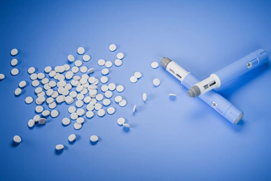 Weight loss pills and injection